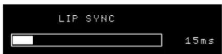 LIP SYNC 15ms