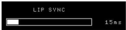 LIP SYNC 15ms