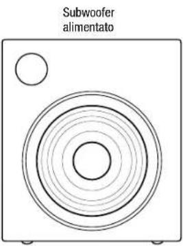 Subwoofer alimentato