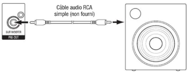 HARMAN KARDON AVR 1566 - Brancher Notre Caisson de Basses - 1
