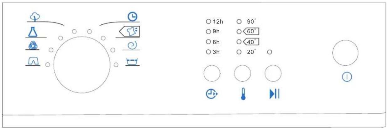 PROLINE PFL 126 WE - CONTROL PANEL - 2