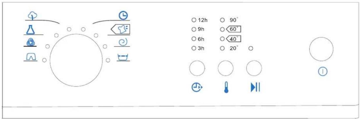 PROLINE PFL 126 WE - OVLÁDACÍ PANEL - 2