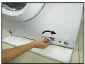PROLINE PFL 106F - Cleaning the drain pump - 3