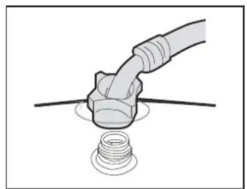 PROLINE PFL 106F - Het apparaat moet op de koudwaterleiding worden aangesloten. - 3