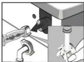 PROLINE PFL 106E - Cleaning the inlet hose and the inlet filter - 3