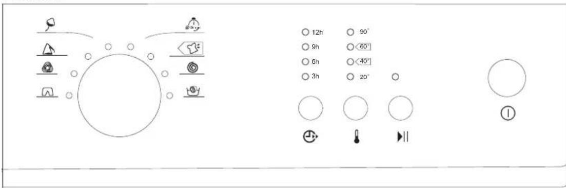 PROLINE PFL 106E - BEDIENINGSPANEEL - 2