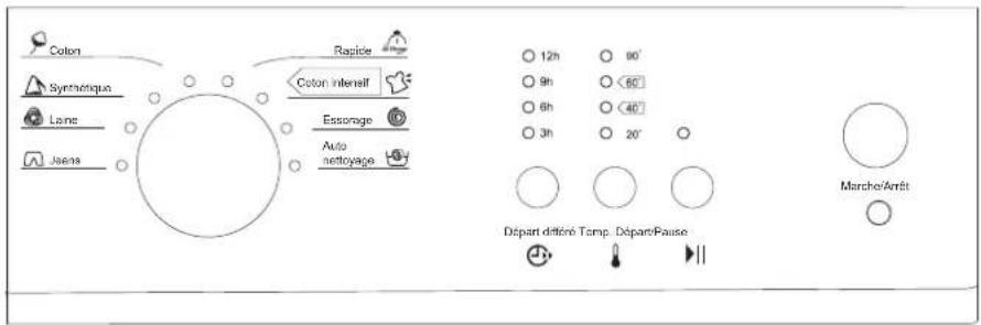 PROLINE FP 126 E - CONTROL PANEL - 1