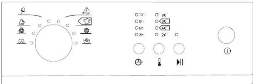 PROLINE FP 105 E - OVLÁDACÍ PANEL - 1