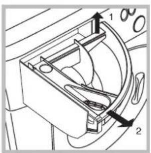 SCHOLTES MLSE 129 - Cleaning the detergent dispenser - 1