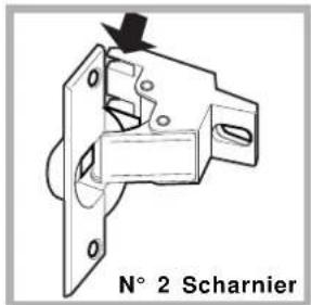 SCHOLTES MLSE 129 - Montagezubehör für die Tür (Abb. 1-2-3-4-5). - 2