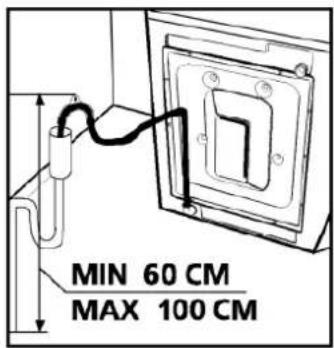 NORDMENDE NWM10001 - RACCORDEMENT DU TUYAU DE VIDANGE - 1