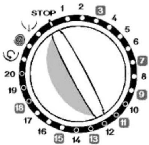 NORDMENDE NWM14061 - MANOPOLA PROGRAMMA - 1