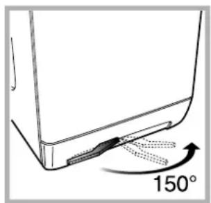 Ariston Thermo AVTF129 - Putting your appliance in place and moving it. - 1