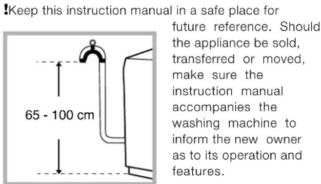 Ariston Thermo AVTF129 - Connecting the water inlet hose - 3