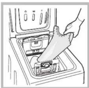 Ariston Thermo AVTF129 - Comment ouvrir et fermer le tambour - 3