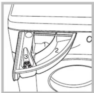 Ariston Thermo AVSF129 - Detergent dispenser - 1