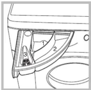 Ariston Thermo AVSF129 - Mosószeradagoló fiók - 1
