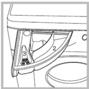 Ariston Thermo AVSF129 - Tiroir à produits lessiviels - 1