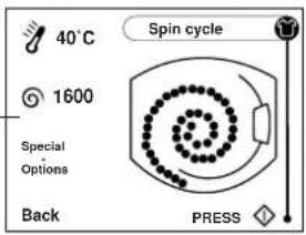 Ariston Thermo AVG16 - Settings Menu - 3