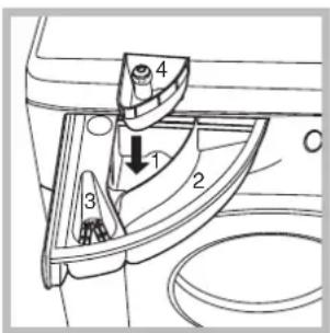 Ariston Thermo AVG16 - Detergent dispenser - 1