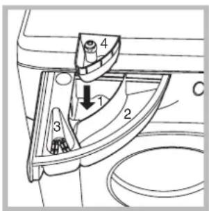 Ariston Thermo AVG16 - Cassetto dei detersivi - 1