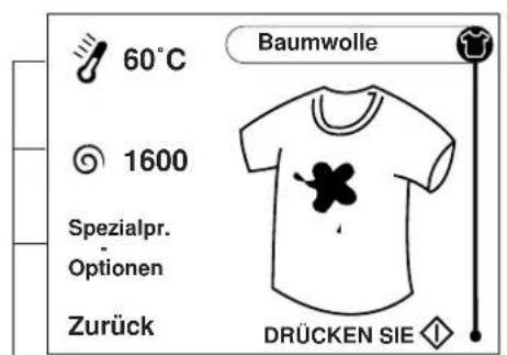 Ariston Thermo AVG16 - Menu Einstellungen - 1