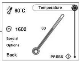 Ariston Thermo AVG16 - Settings Menu - 2