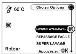 Ariston Thermo AVG16 - Menu Selections - 4