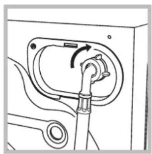 Ariston Thermo AVG16 - Connecting the water inlet hose - 2