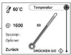 Ariston Thermo AVG16 - Menu Einstellungen - 2