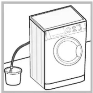 Ariston Thermo AR6F 105 - Opening the porthole door manually - 1