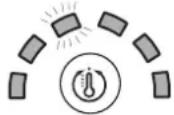 Ariston Thermo AR6F 105 - Temperature indicator light - 1