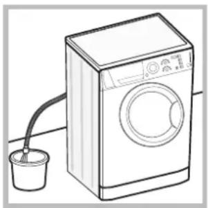 Ariston Thermo AR6F 105 - Ouverture manuelle de la porte hublot - 1