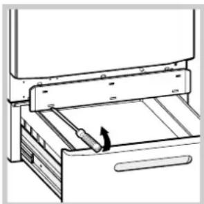 Ariston Thermo AQXXF 129 - Handmatige opening van het deurtje - 2