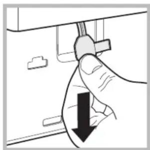 Ariston Thermo Aqualtis AQLF9D 692 U - Opening the porthole door manually - 3