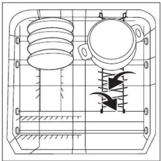 AEG-ELECTROLUX Favorit F60660 M - Unterkorb - 2