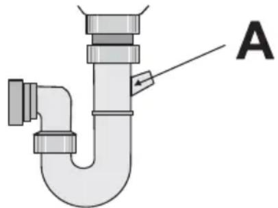 AEG-ELECTROLUX Favorit 89020 I - Aansluiting waterafvoerslang - 3