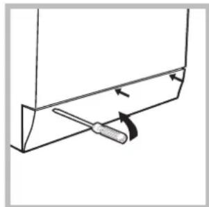 Ariston Thermo FDG 9640 - Opening the porthole door manually - 2