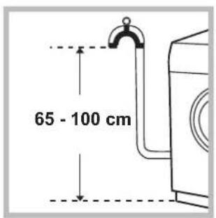 Ariston Thermo FDD 9640 - Anschluss des Ablaufschlauches - 1
