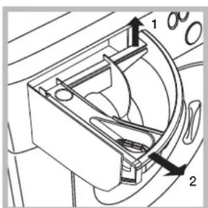 Ariston Thermo FDD 9640 - Cleaning the detergent dispenser drawer - 1