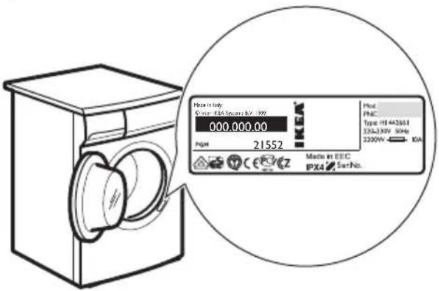 IKEA RENLIG FWM8 - Assistenza Tecnica - 1