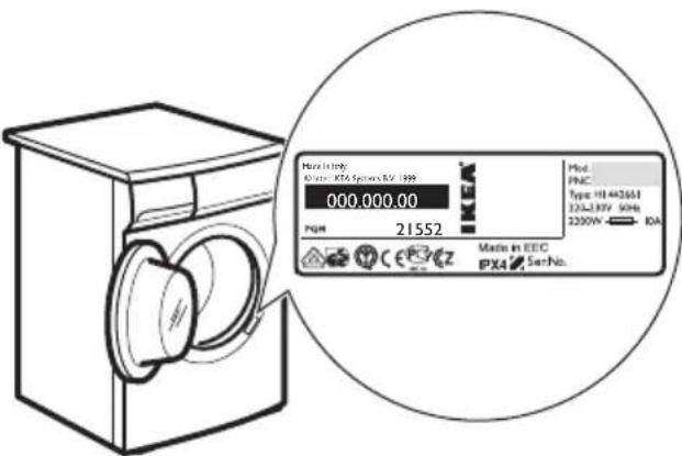 IKEA RENLIG FWM8 - Maintenance - 1