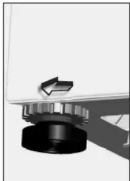 DURABASE WM1010 - DEMONTAGE DES VIS DE BRIDAGE - 2
