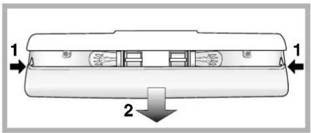 Ariston Thermo MBT1821Z - Replacing the light bulb - 1
