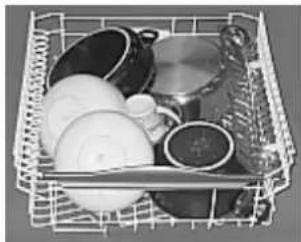 Ariston Thermo LL65 BSW - How to adjust the top rack. - 9