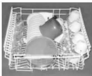 Ariston Thermo LI661A - How to adjust the top rack. - 5
