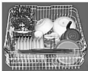 Ariston Thermo LL 65 S NA - How to adjust the top rack. - 6