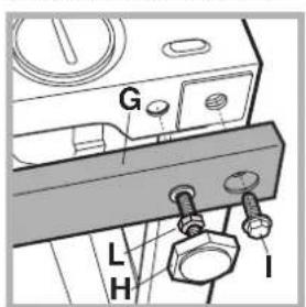 Ariston Thermo LBE68 - Regolazione in altezza della macchina. - 1
