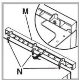 Ariston Thermo LBE68 - Adjusting the appliance height. - 2