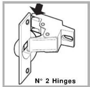 Ariston Thermo LBE68 - Mounting the wooden panel onto the door and inserting the machine into cabinets: - 7